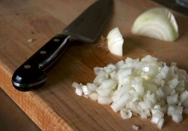 Нарезка лука