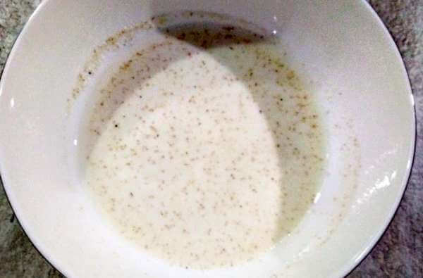 Манка с молоком