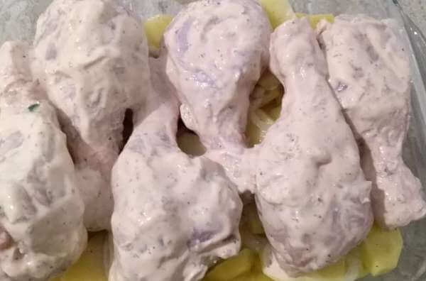 Маринование голени