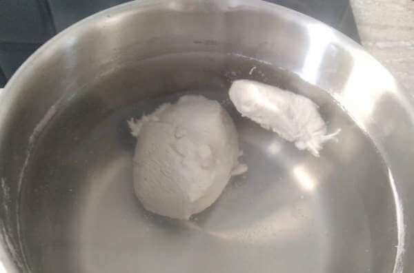 Отвариваем куриное филе