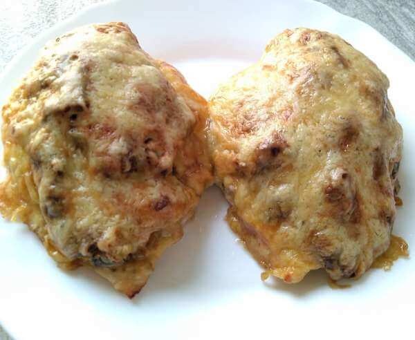 Куриная грудка фаршированная грибами